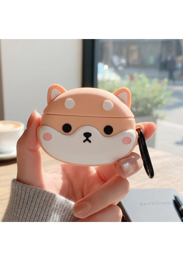 Caseonn Huawei Freebuds 6i Kılıf Karakter Figürlü Shiba Köpek