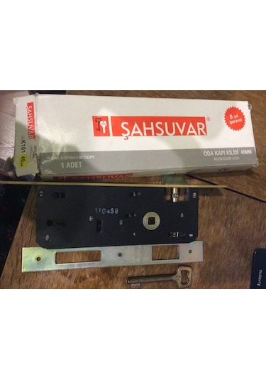 Şahsuvar K101 Oda Kapı Kilidi 40 MM