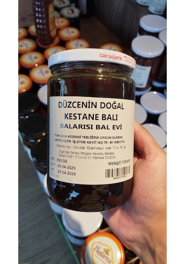Düzce Doğal Kestane Balı 850gr Saf Hakiki