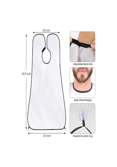 Traş Önlüğü Saç Sakal Kesme Seyahat Boy Traş Önlüğü Tıraş Örtüsü Berber Önlük