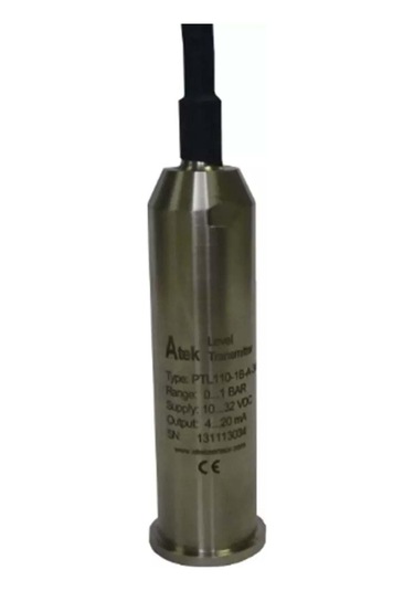 Atek Ptl110-1ba-10m ,10mt/4..20ma 2-kablo/10mt Seviye Sensör