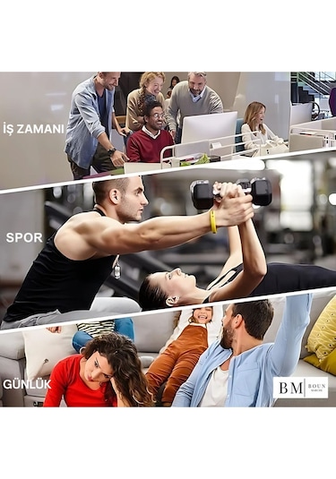 Boun Marche Erkek Atlet Premium 6'lı Kutu Penye Süprem %100 Pamuk 347 B Beyaz