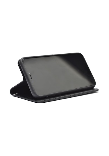 Mobilteam Redmi Note 14 Pro 4g Kılıf Kar Deluxe Kapaklı Kılıf - Kırmızı Kirmizi