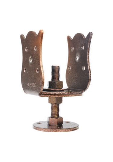 Büro Ev Bahçe Düzeni İçin Boyalı Lale Tasarım Ahşap Veranda Pergule Çardak Ayağı Renkli