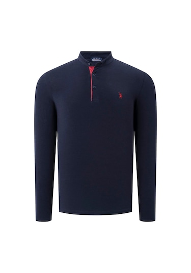 İkili Set V4009 Dewberry Erkek Sweatshırt-lacivert-lacivert Lacivert-lacivert