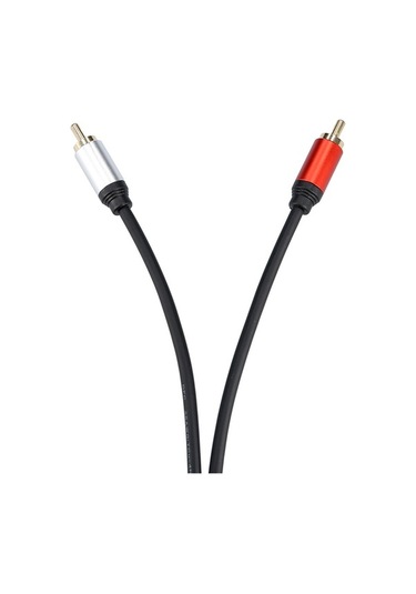 Fortunelane Kahverengi 0.3m 3.5mm Dişi Çift Rca Erkek Ses Kablosu - Mikser Av Amfi İçin Net Ses İletimi