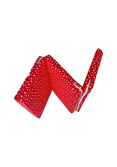 Vip Katlanır Yer Yatağı 8 Cm Kalın Sünger Yatak 80x180x8 Cm-kırmızı Yıldız