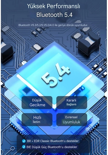 Vention Usb Bluetooth Adaptör 5.4 Yüksek Performans Düşük Gecikme