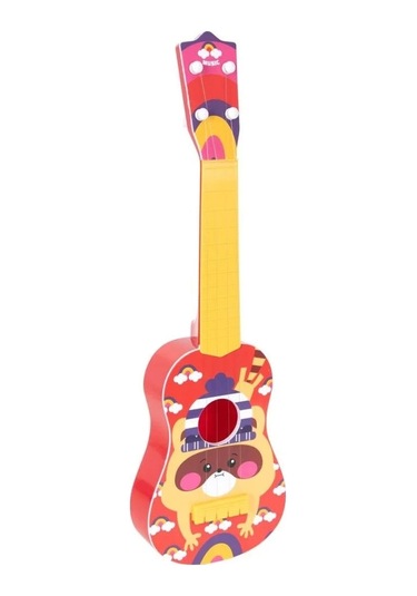 4359 Gitar Telli Baskılı Eccho-sunman