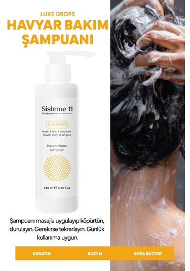Sisteme 11 Havyar Saç Bakım Şampuan 250 Ml İşlem Görmüş