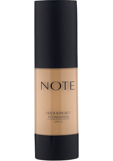 Note Cosmetics & Protect 03 Medium Beige Canlandırıcı Etkili SPF15 Kapatıcı Fondöten
