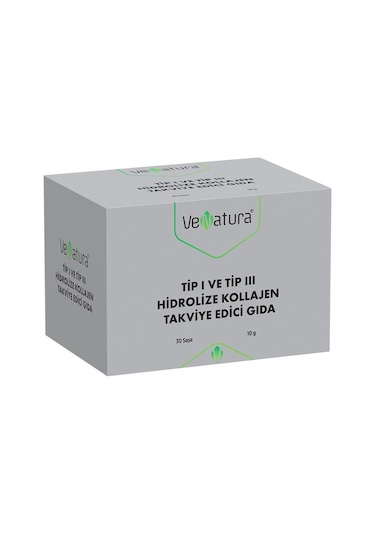 Venatura Tip I ve Tip III Hidrolize Kollajen 30 Saşe