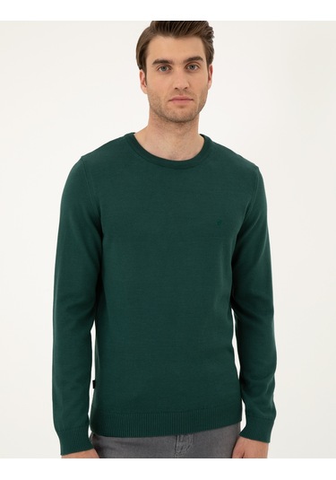 Pierre Cardin Erkek Yeşil Kazak /triko 50296575-vr054 Yeşil