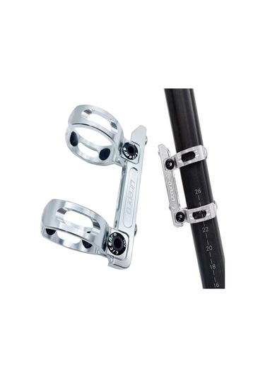 Homyl Katlanır Bisiklet Şişe Kelepçesi Dönüşüm Gümüş Gümüş