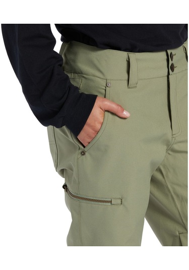 Dc Dc Viva Pant Kadın Yeşil Snowboard Pantolonu Ogn Haki