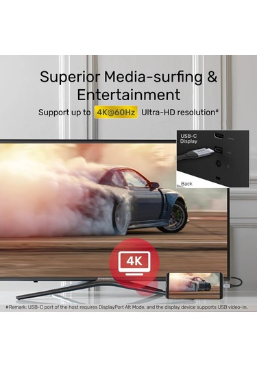 Unıtek Usb-c 3.2 Kablo 1mt 10gbps, 100w Pd, 4k&60hz C14082abk