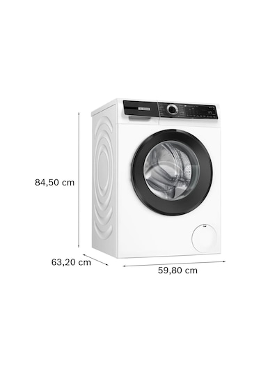Bosch WGK244Z0TR 9 KG 1400 Devir Çamaşır Makinesi Beyaz