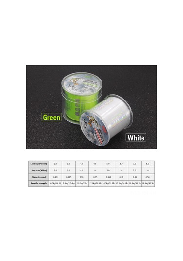 Reedark Yeşil 7.0 Nilon Balıkçılık İpi 500m - Dayanıklı, Hızlı Su Girişi Ve Yüksek Gerilim Dayanımı