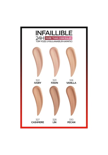 L'Oreal Paris Infaillible 24H Kapatıcı 328 Lin