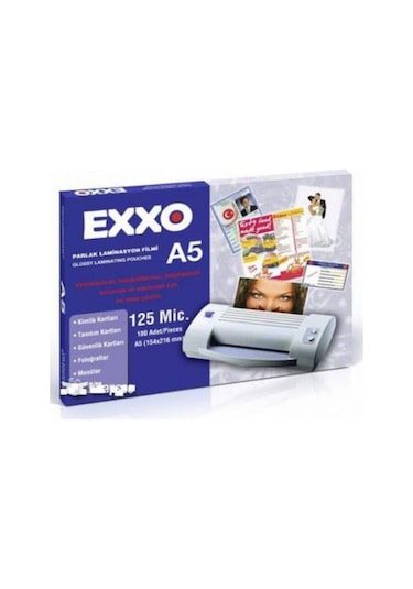 Dosy Laminasyon Filmi 125 Micron A5 100 Lü