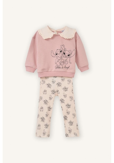 Defacto Dısney Lılo & Stıtch 2li Takım Kız Bebek G8740a526spbr86 Pembe-br86 Defacto Dısney Lılo & Stıtch 2li Takım Kız Bebek G8740a526spbr86 Pembe-br86