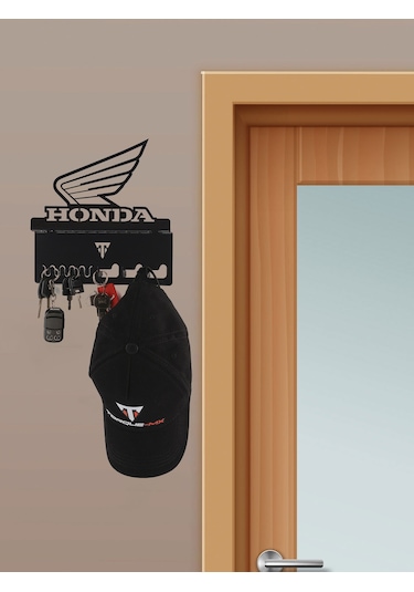 Torque-MX Metal Dekoratif Anahtar Askısı EA20 Siyah