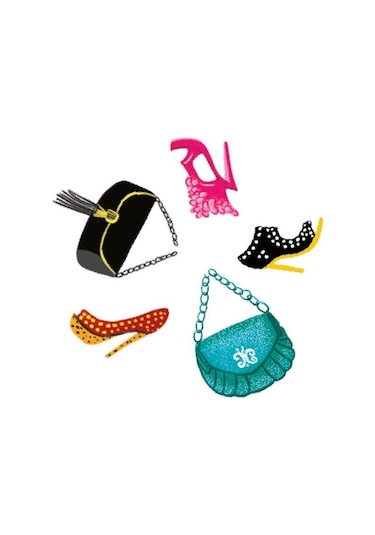 Djeco Kağıt Giydirme Seti - Massive  Fashion