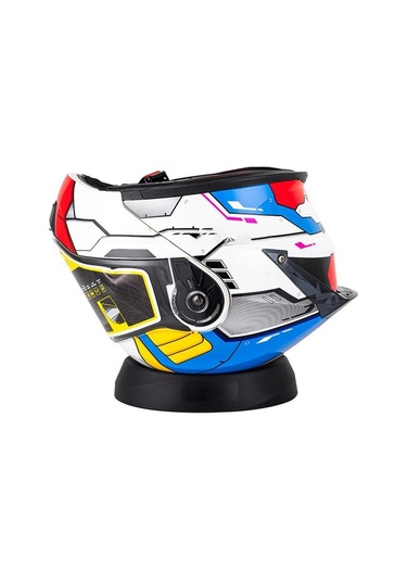 Dancemonkey Siyah Pu Poliüretan Kask Standı - 24.5x19.5x5cm, 350g