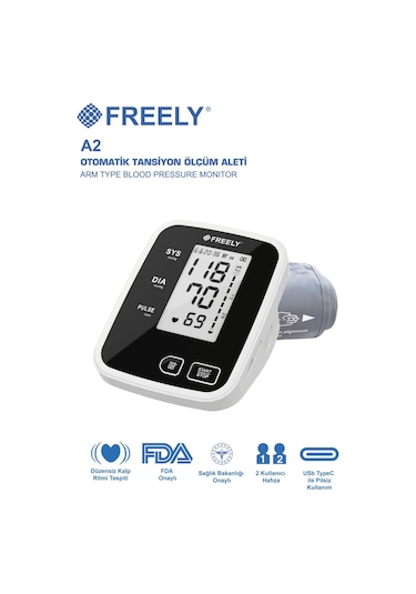 Freely A2 Üst Koldan Ölçer Tansiyon Aleti