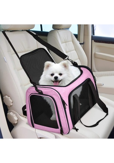 Jokmae Hava Yolları Onaylı Pet Taşıyıcı Pembe