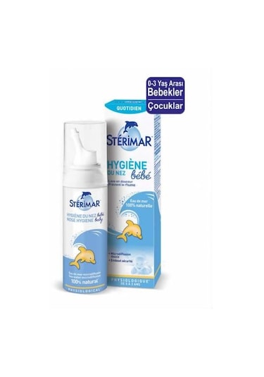 Sterimar Baby Deniz Suyu Burun Sprey 50 ML