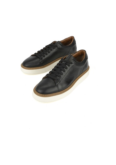 Ziya, Erkek Hakiki Deri Sneaker 1531026zh18 Siyah 1531026zh18 000 Siyah
