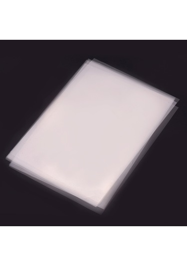 Kangvka Sla/dlp 3d Yazıcı Uyumlu Fep Filmi - Şeffaf, 0.1mm Kalınlık, 280x200mm Boyut, 5 Adet Paket