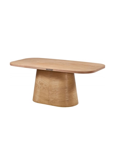 Masifart Cras 170 Lik Robus Meşe Masa Cilasız Ham Ham