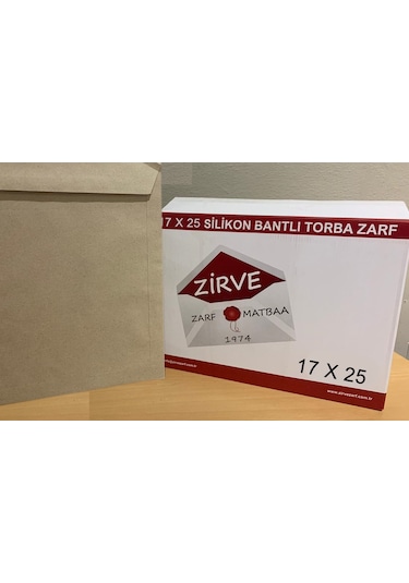 Torba Zarf 17x25 90 Gam I.Kraft Silikonlu 500 Adet
