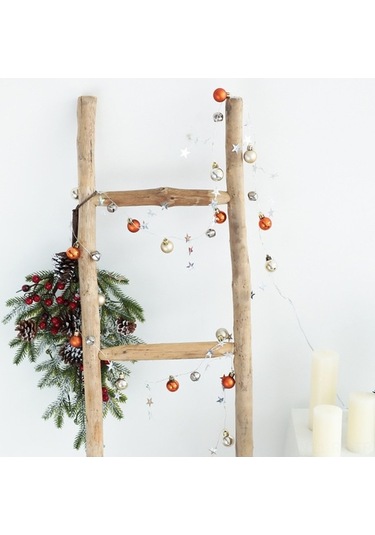 Maoyaya Pil İle Çalışan 2 Metre 20 Led Noel Süs Işığı - Sıcak Beyaz Renk Diğer