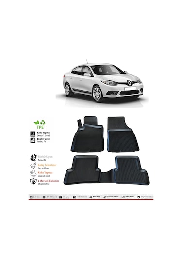 Renault Fluence 2015 Model 4d Havuzlu Paspas