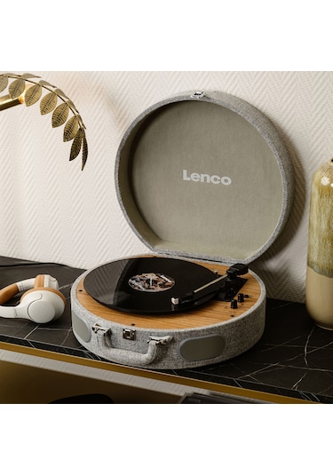 Lenco Ls-66-gy Wooden Dahili Hoparlörlü Pikap-ls-66gy