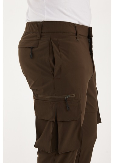 Camp528 Outdoor Tactical Su İticili Likralı Yazlık Erkek Taktik Pantolon Haki