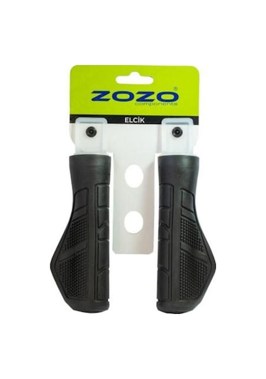 Elcik G-331 Ergonomik Modeli Destekli Yapı Kolay Kavrama Bisiklet Elciği 133 Mm Siyah Siyah