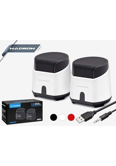 Hadron Hd6024 Bilgisayar Hoparlörü 1+1 Masaüstü Ses Sistemi