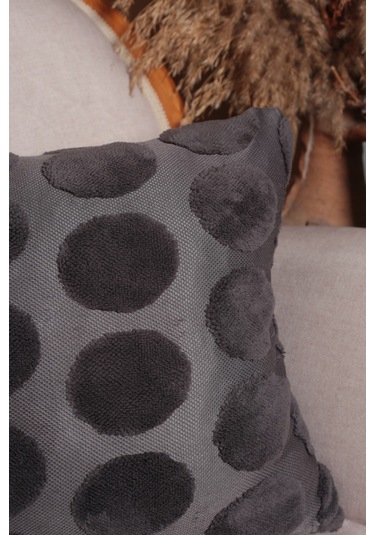 Luna Welsoft Jakarlı Dekoratif Kırlent Kılıfı 43x43 Cm - Ztluna0 KARIŞIK