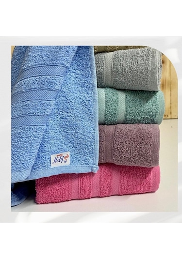 Bilmar Bukle Dray Saç Havlusu 50 X 85 Cm X 6 Adet Çok Renkli