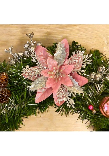 Yılbaşı Büyük Garland Lux Çelenk