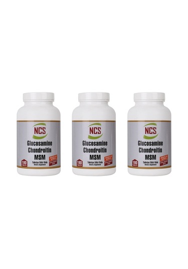 Ncs Glucosamine Chondroitin Msm 180 Tablet 3 Adet