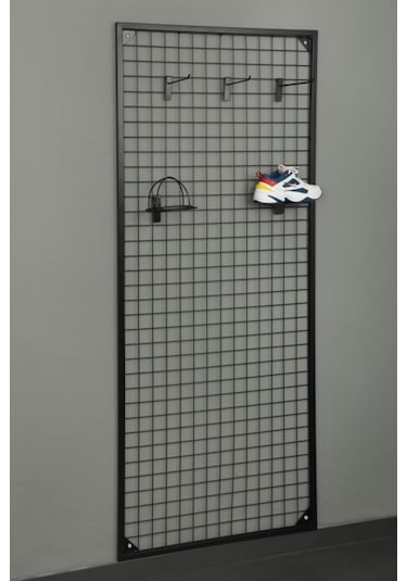 Sık Telli Tel Raf 90 Cm-siyah