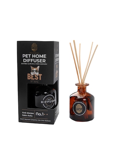 Doku Pet Cosmetic Pet Home Diffuser Evcil Hayvanlı Ortamlar İçin Oda Kokusu 200 ML
