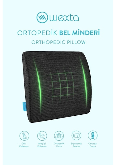 Wexta Wx-hm01 Ortopedik Bel Ve Sırt Minderi