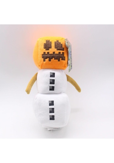 Minecraft Kar Golem Beyaz Crafter İthal Premium Sevimli Karakter Oyuncak 20 Cm