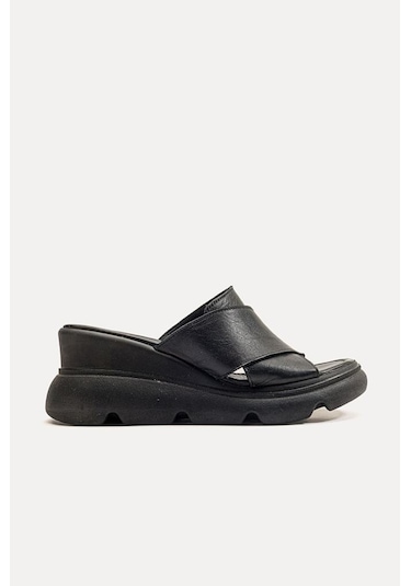 Zeyn Shoes 7673 Siyah Kadın Terlik 001